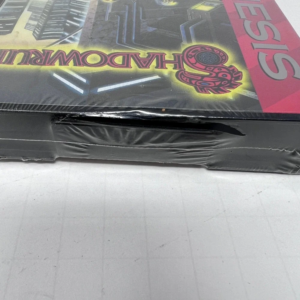 Sega Shadowrun Sega Genesis Black Red Cyberpunk RPG Sealed MA13 1994 Game